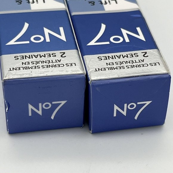 No7 Lift & Luminate Triple Action Eye Cream 0.5 oz Lot of 2 - Picture 3 of 4
